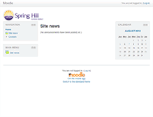 Tablet Screenshot of moodle.usd230.org